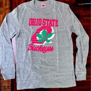 Homage long sleeve tee - Ohio state
